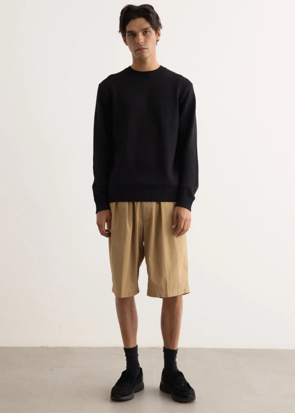 2 Pleats Relax Trousers