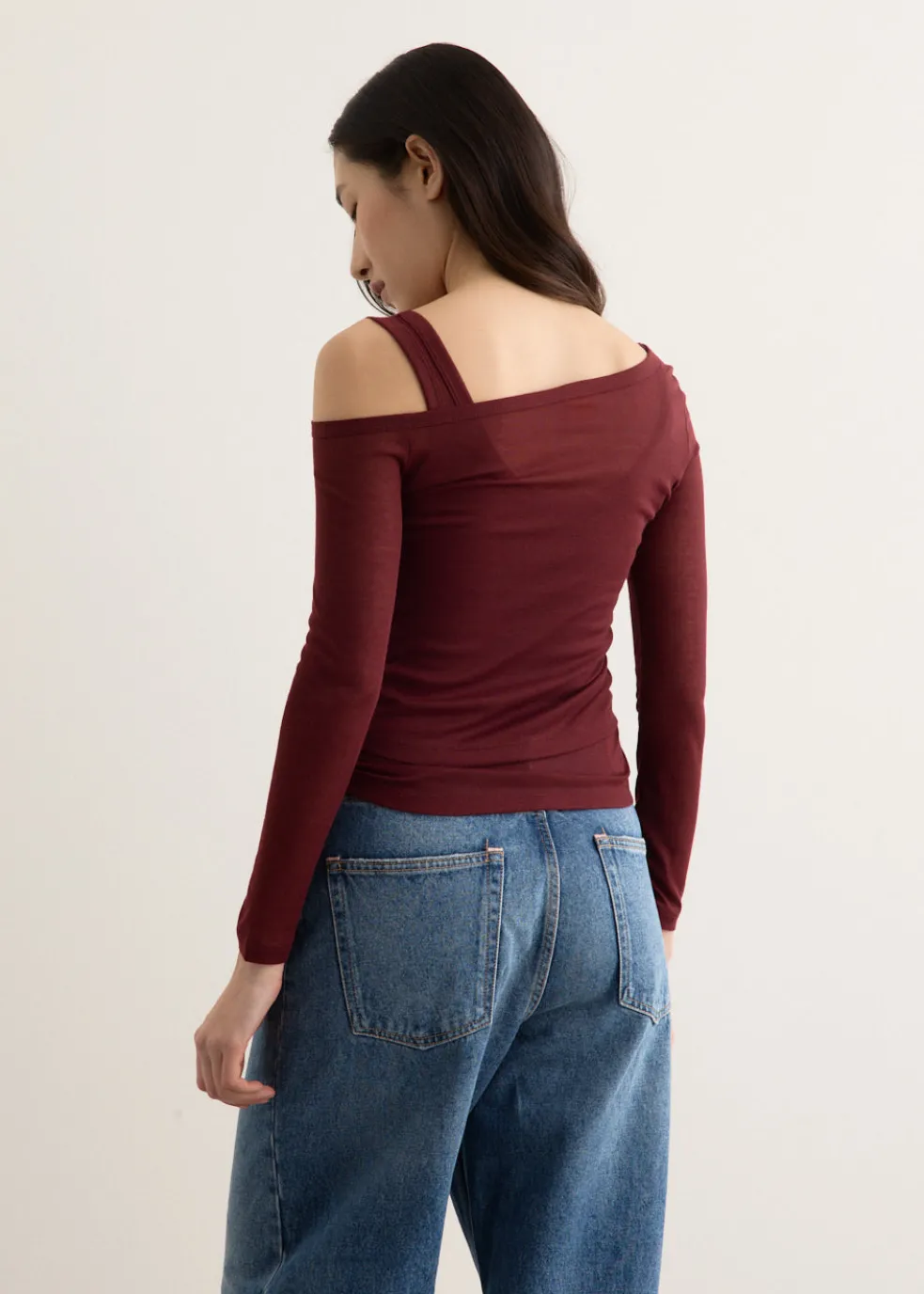 Addicted Double Layer Long Sleeve Top