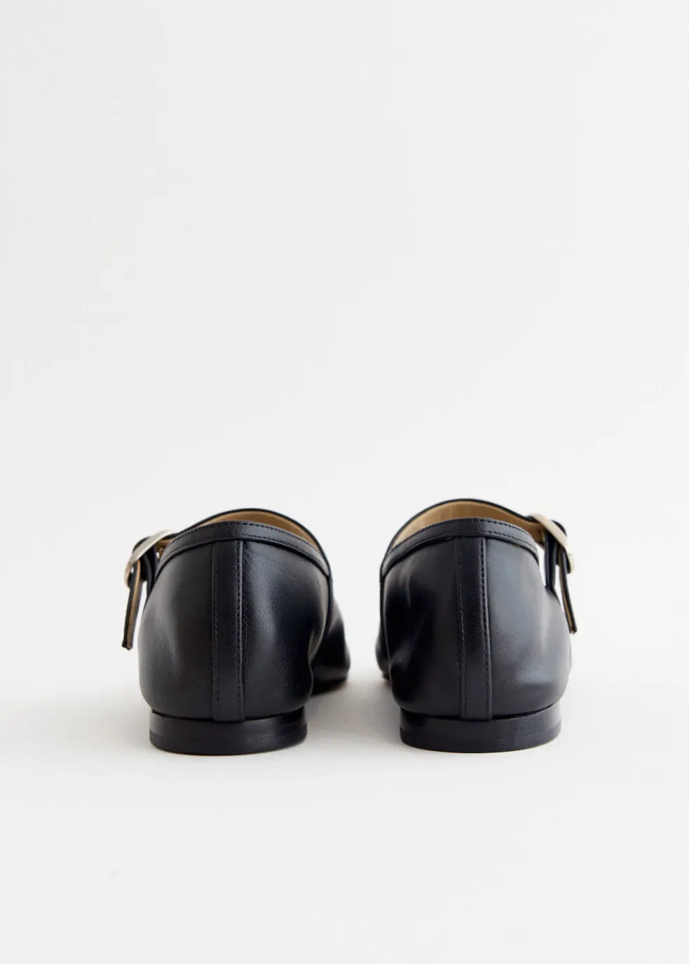 Ballet Mary Jane Leather Flats