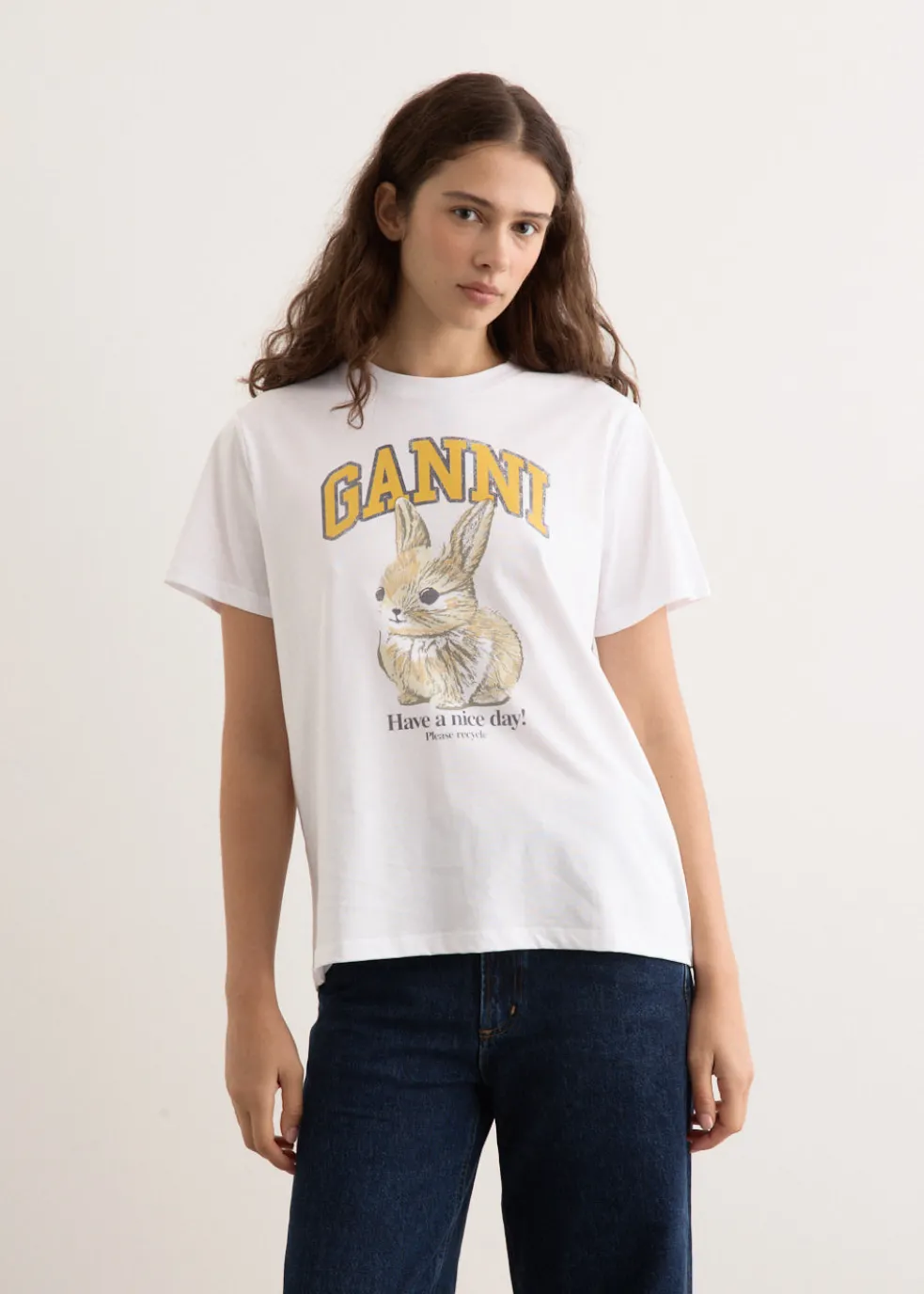 Basic Jersey Baby Bun Relaxed T-Shirt