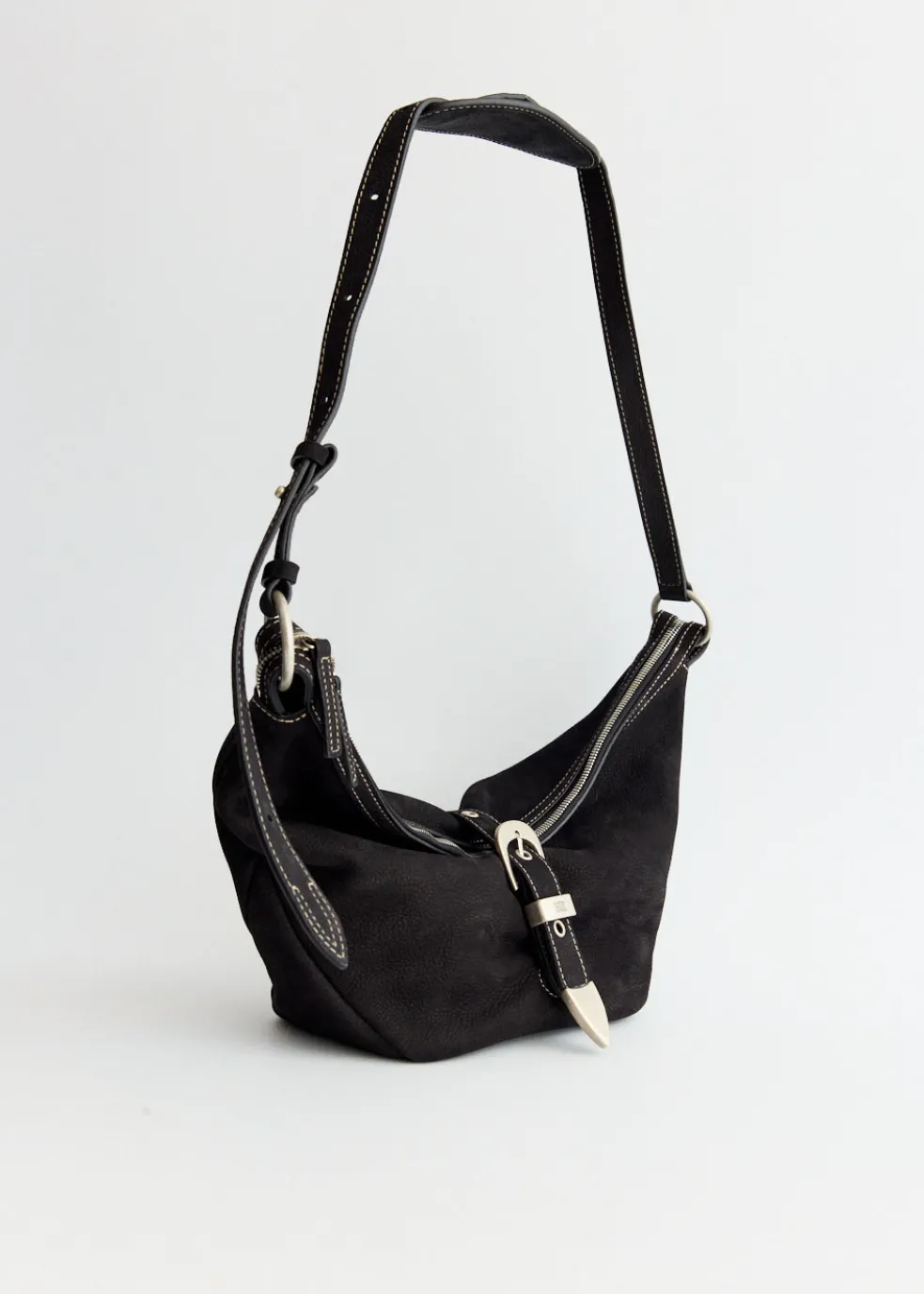 Belted Hobo Medium Bag