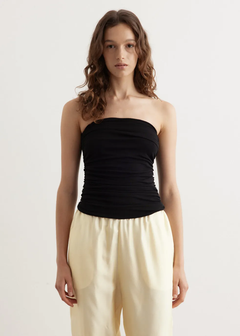 Bonachi Strapless Top