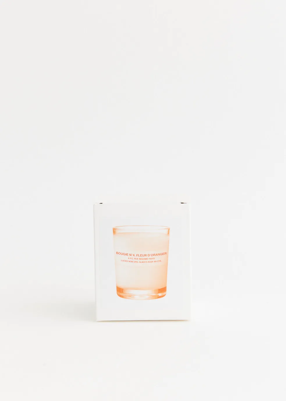 Bougie N°4. Fleur D'Oranger Candle