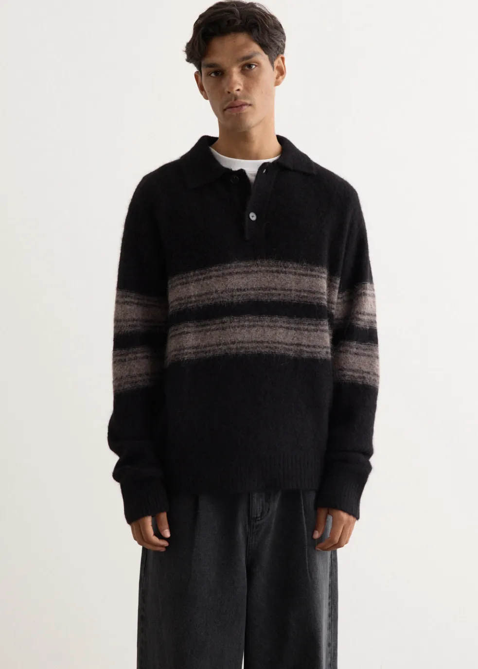 Burn Long Sleeve Polo