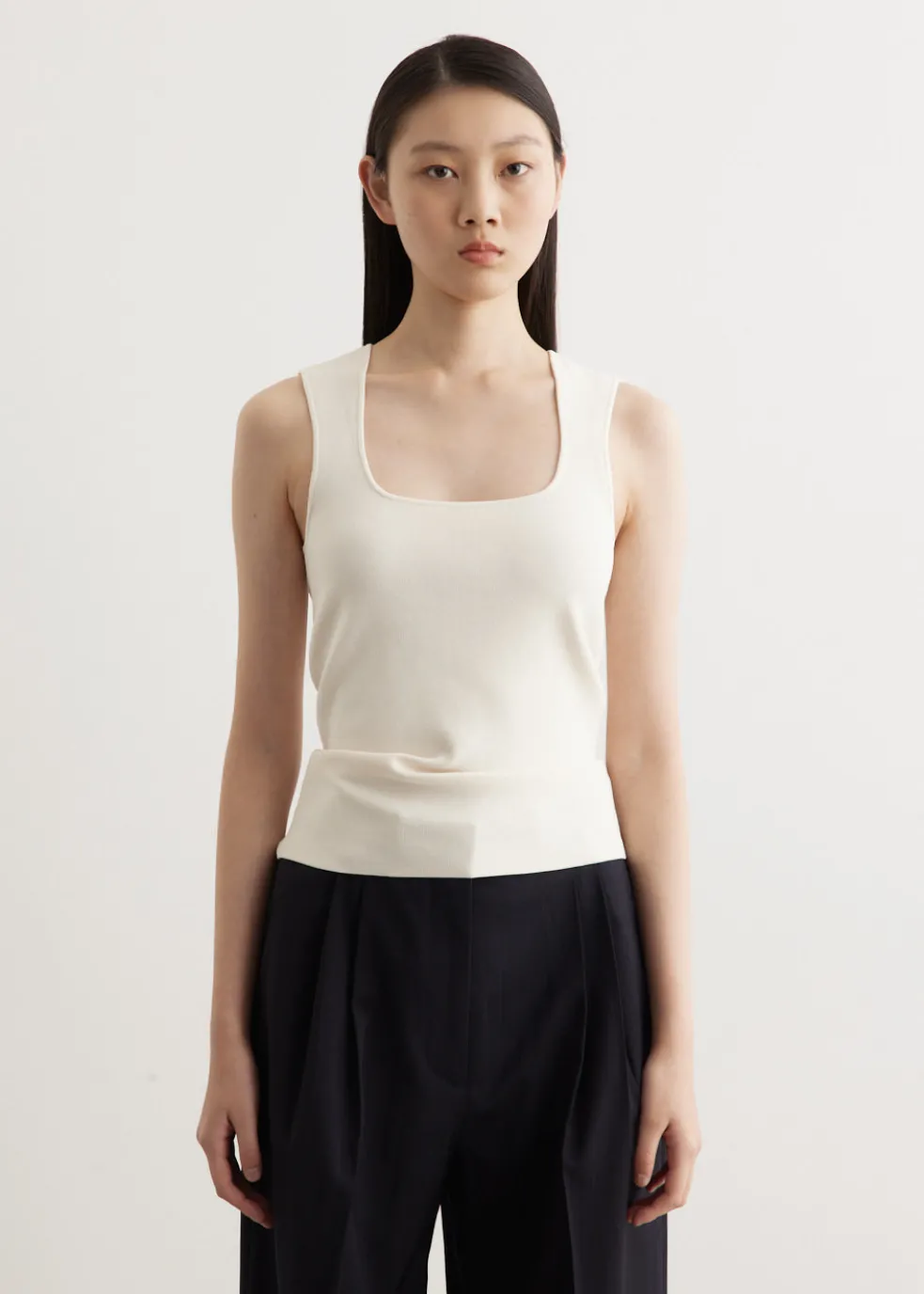 Bustier Shaped Knitted Top