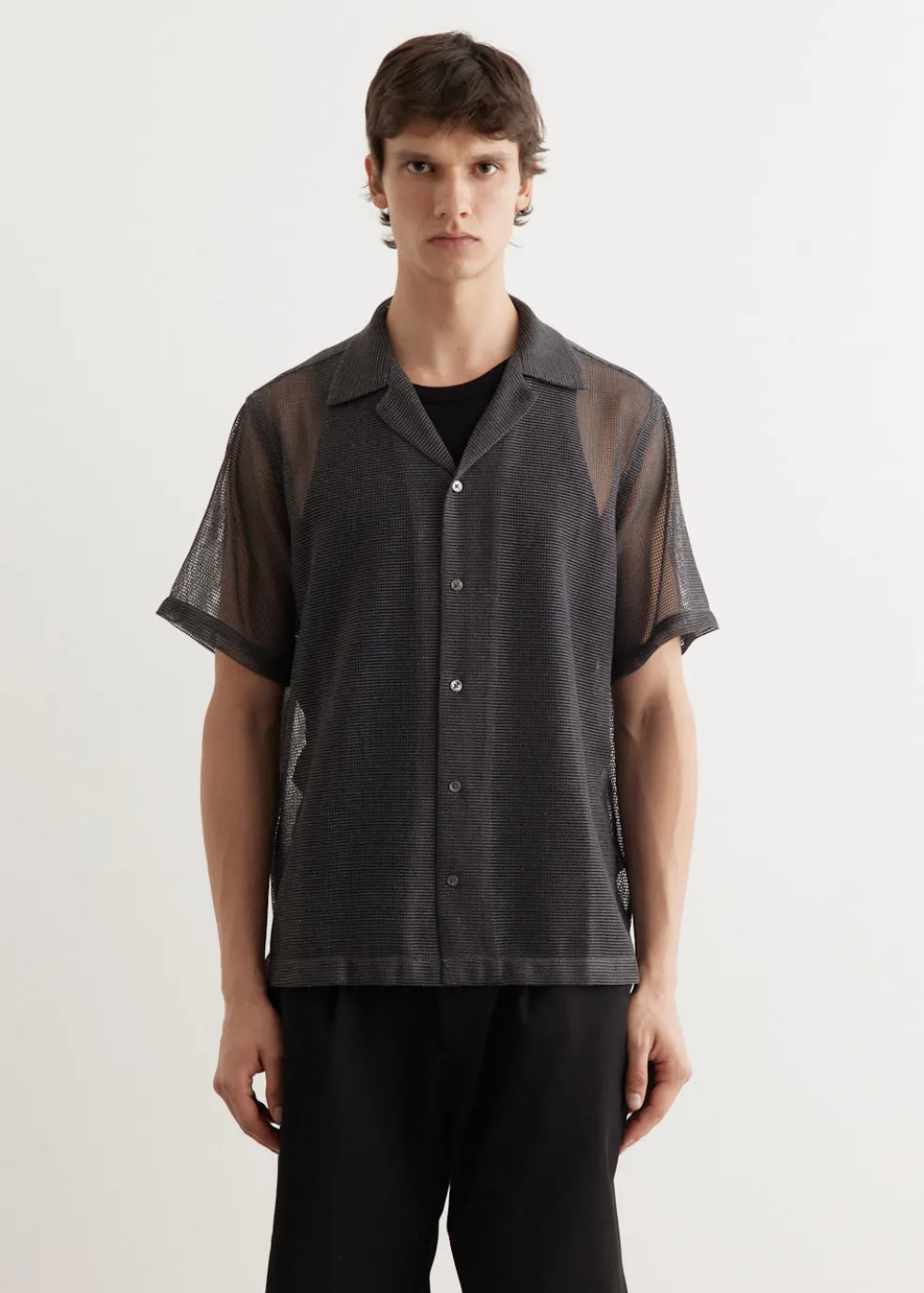 Canty Mesh Short Sleeve Shirt
