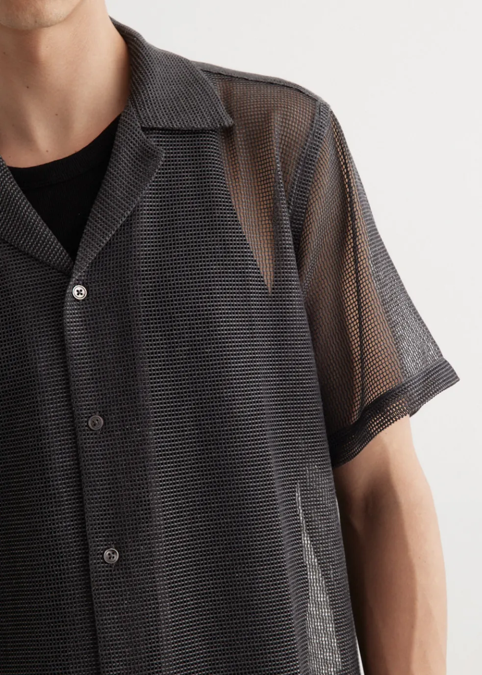 Canty Mesh Short Sleeve Shirt