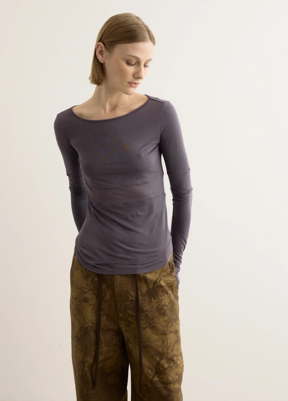 Corset Point Sleeve Top