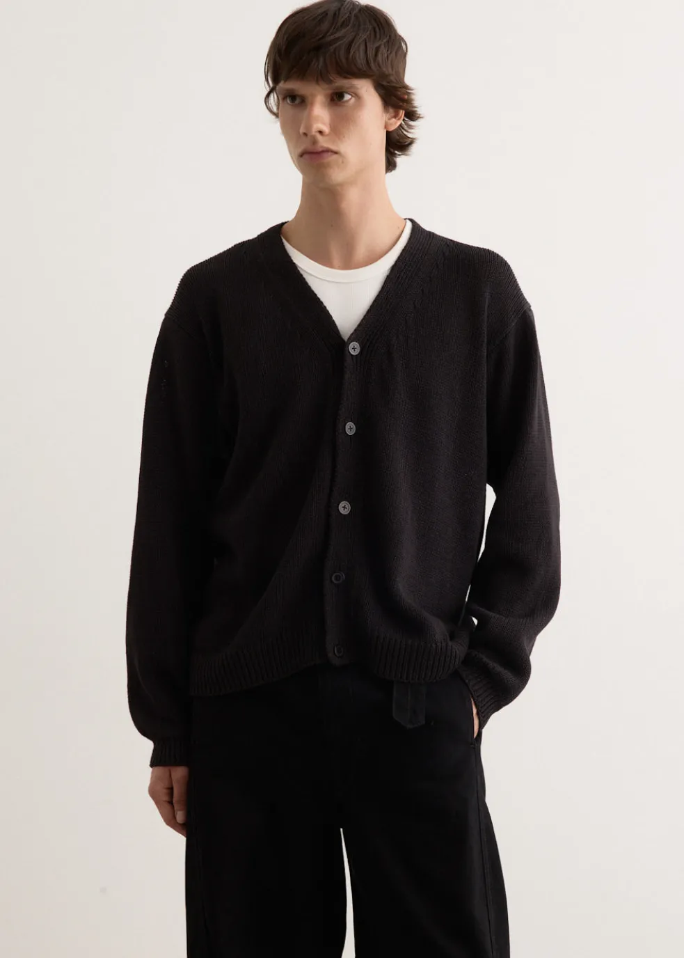 Cotton Washi Hand Frame Cardigan