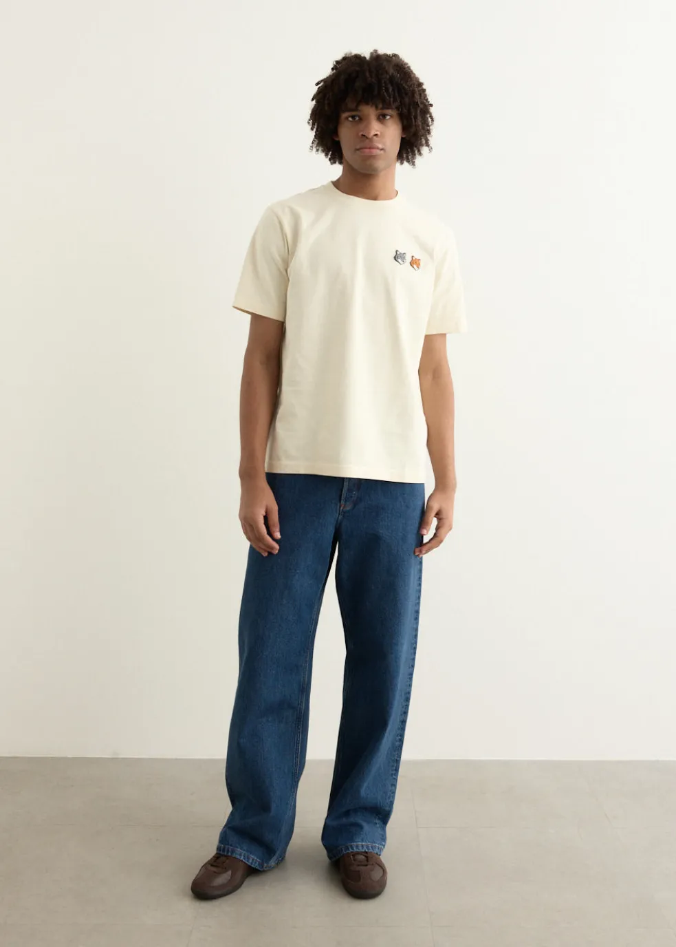 Double Bold Fox Head Comfort T-Shirt