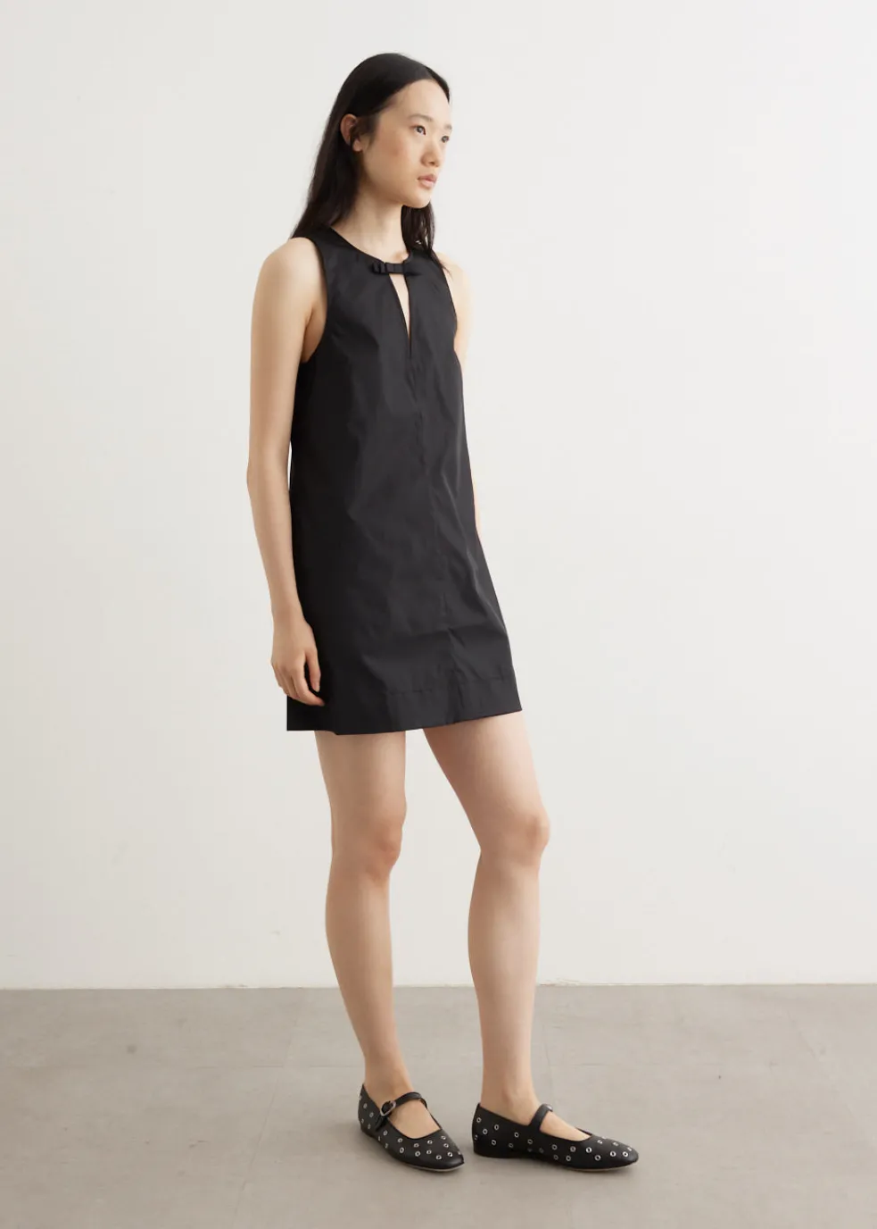 Duchesse Nylon Mini Dress