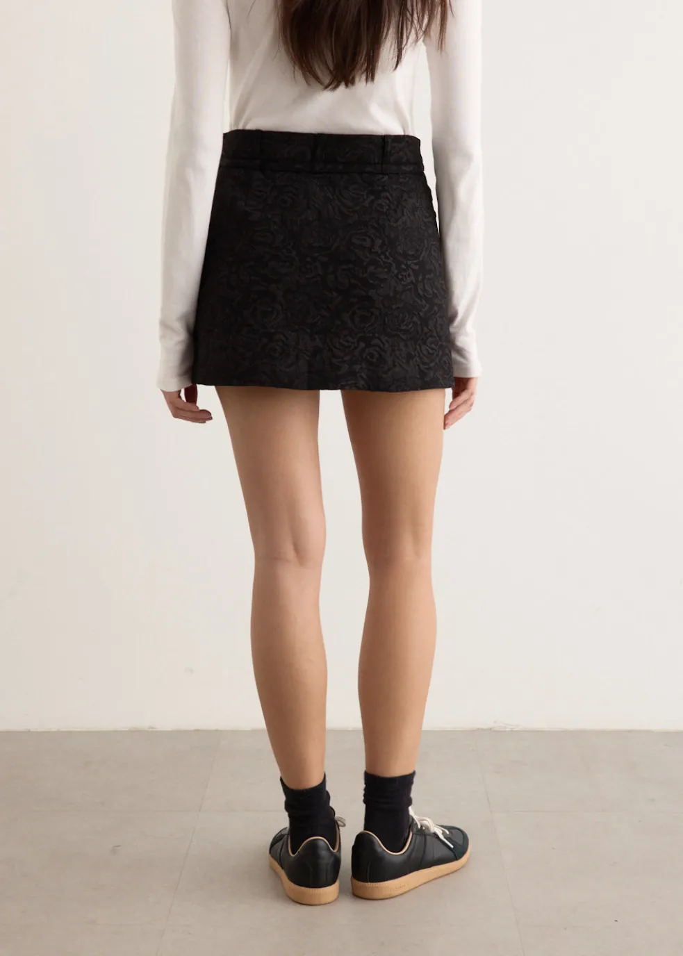Elixir Belted Mini Skirt