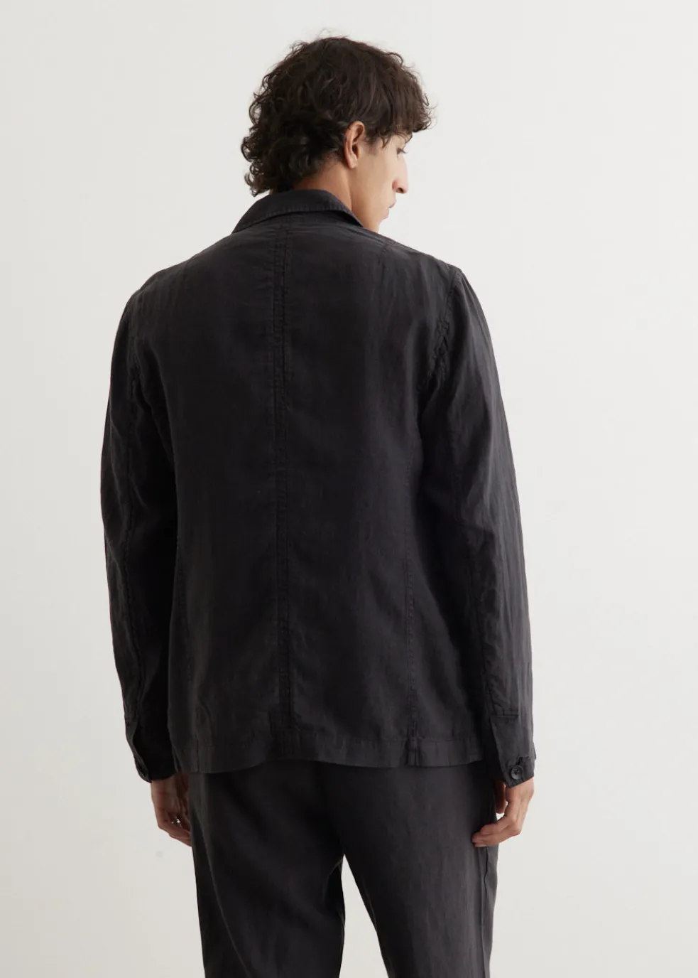 Evan Chore Linen Jacket