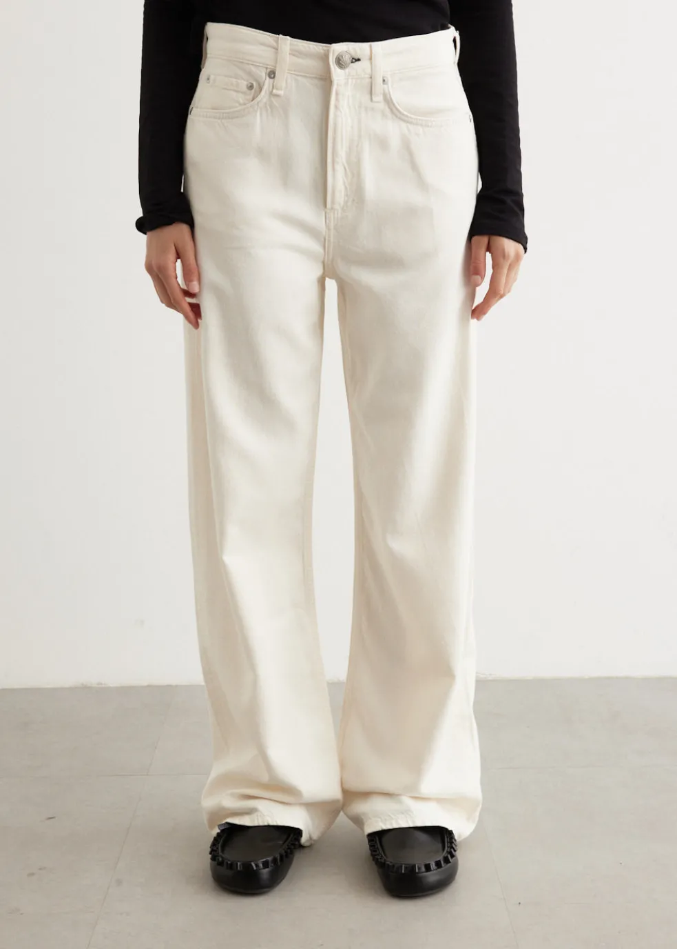 Featherweight Logan Wide Leg Jeans