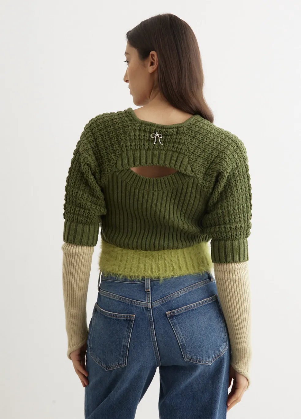 Furry Chunky Knit Top