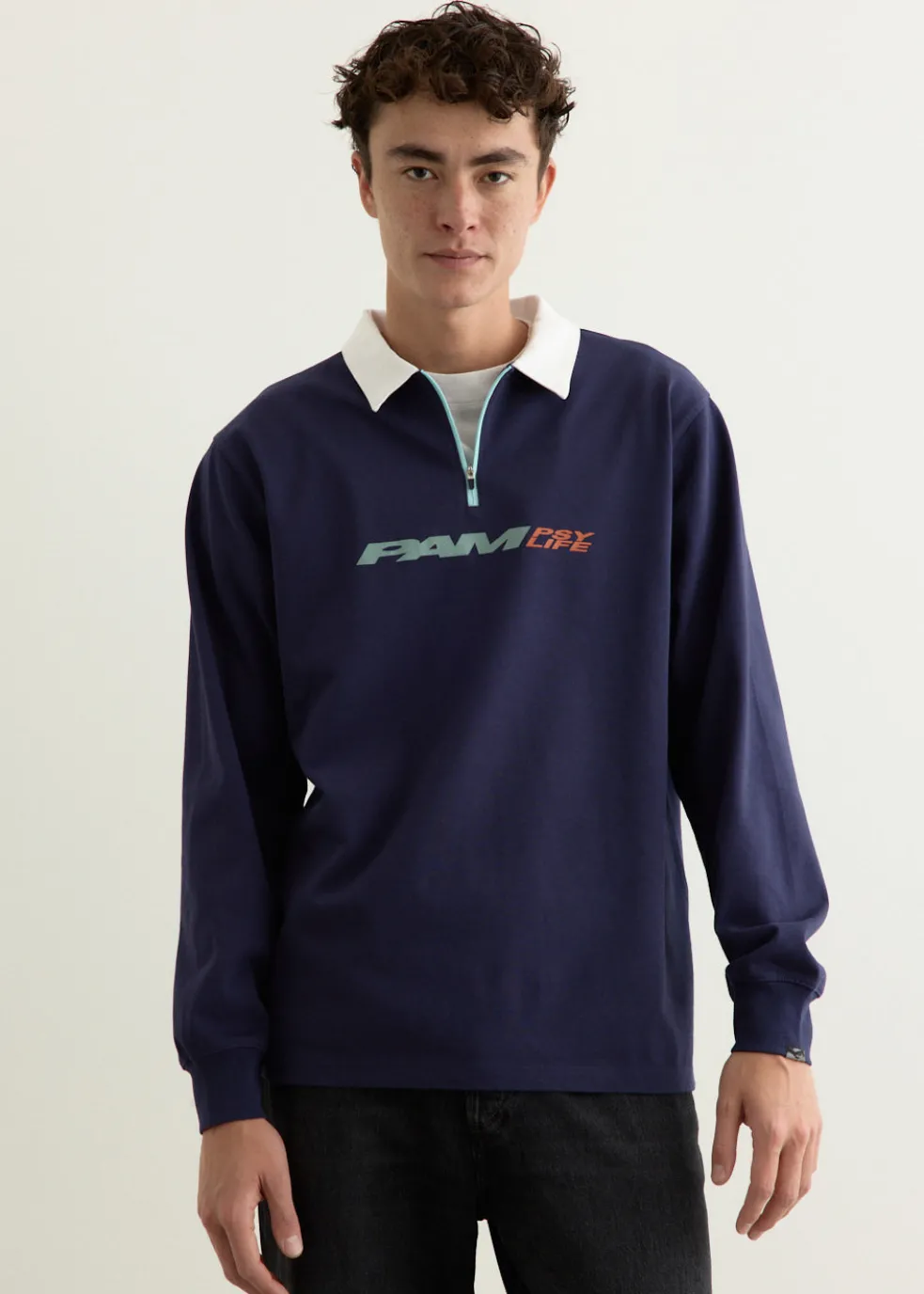 Howl Half Zip Rugby Top