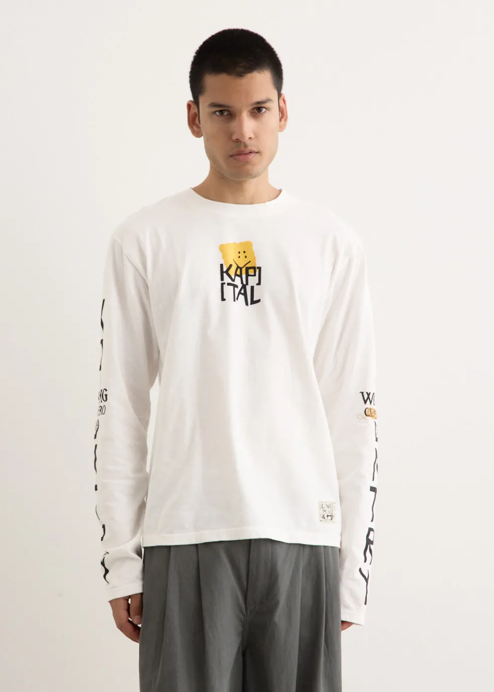 20/-Jersey Crew Long Sleeve T-Shirt (PECKISH KAP)