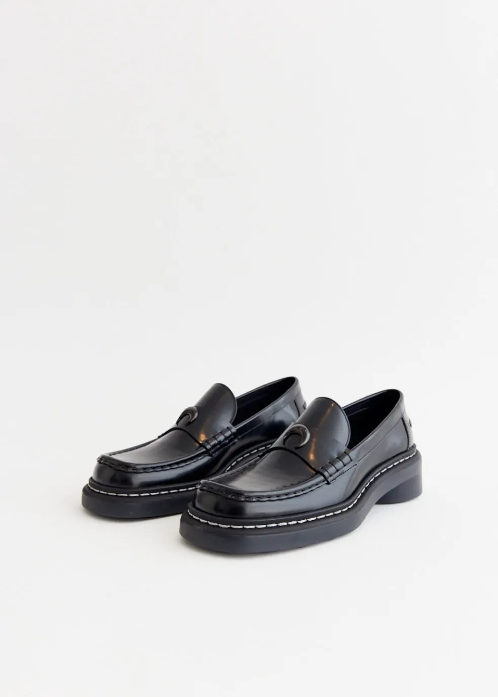 Metal Free Leather Ms Loafers