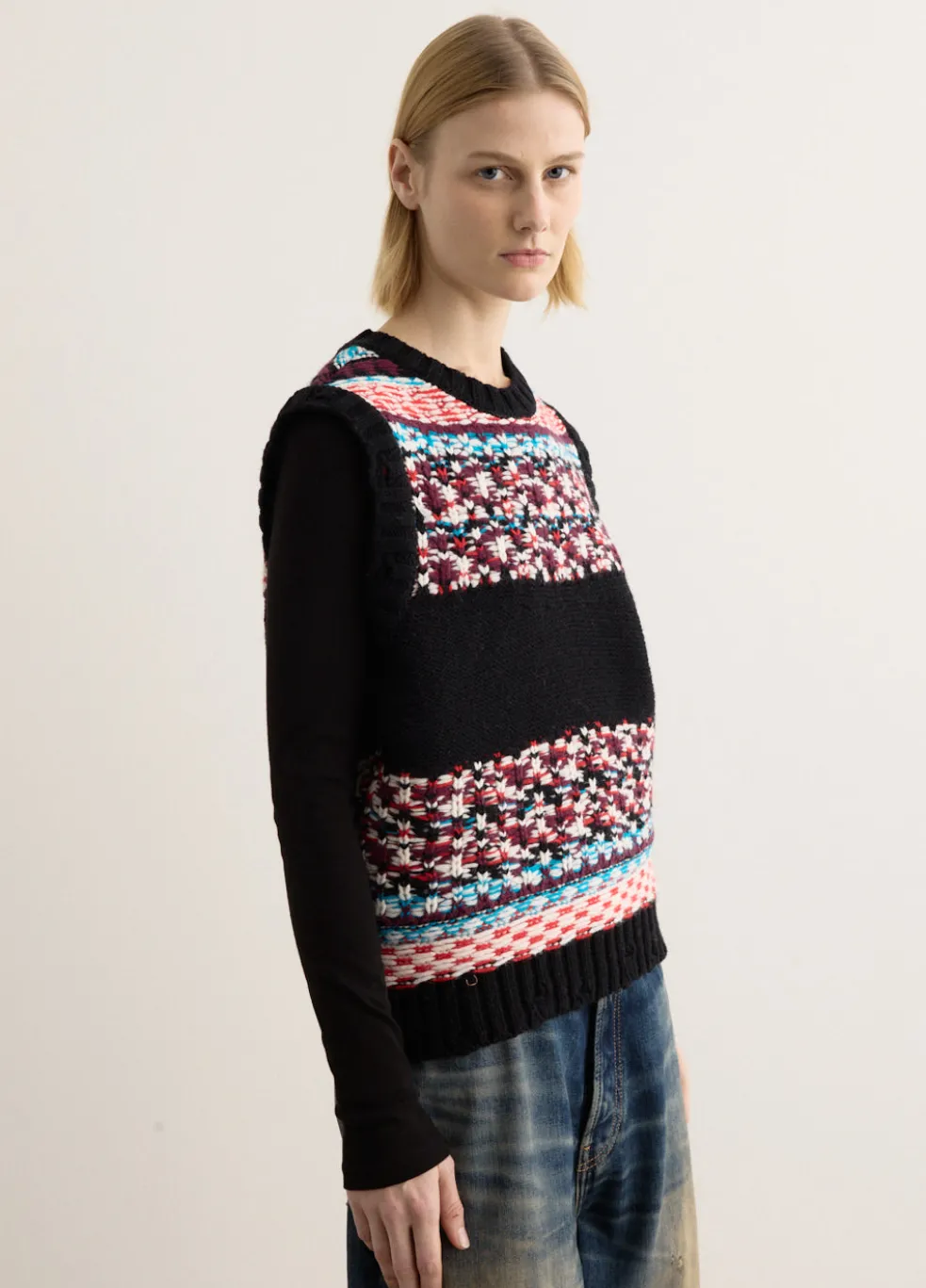 Nordic Crewneck Vest