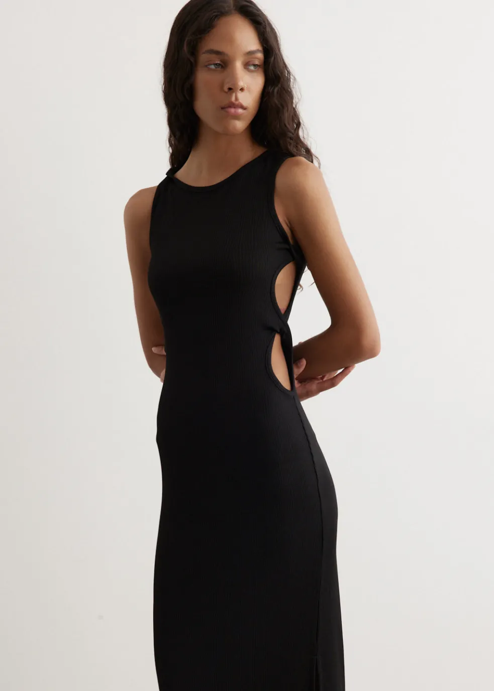 Oblix Twist Halter Dress