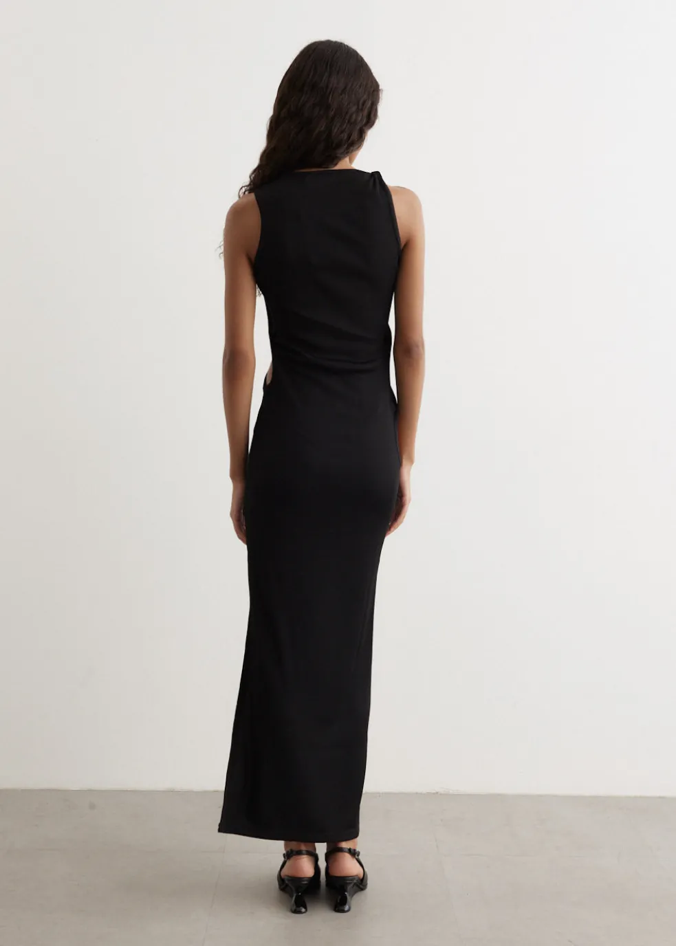 Oblix Twist Halter Dress