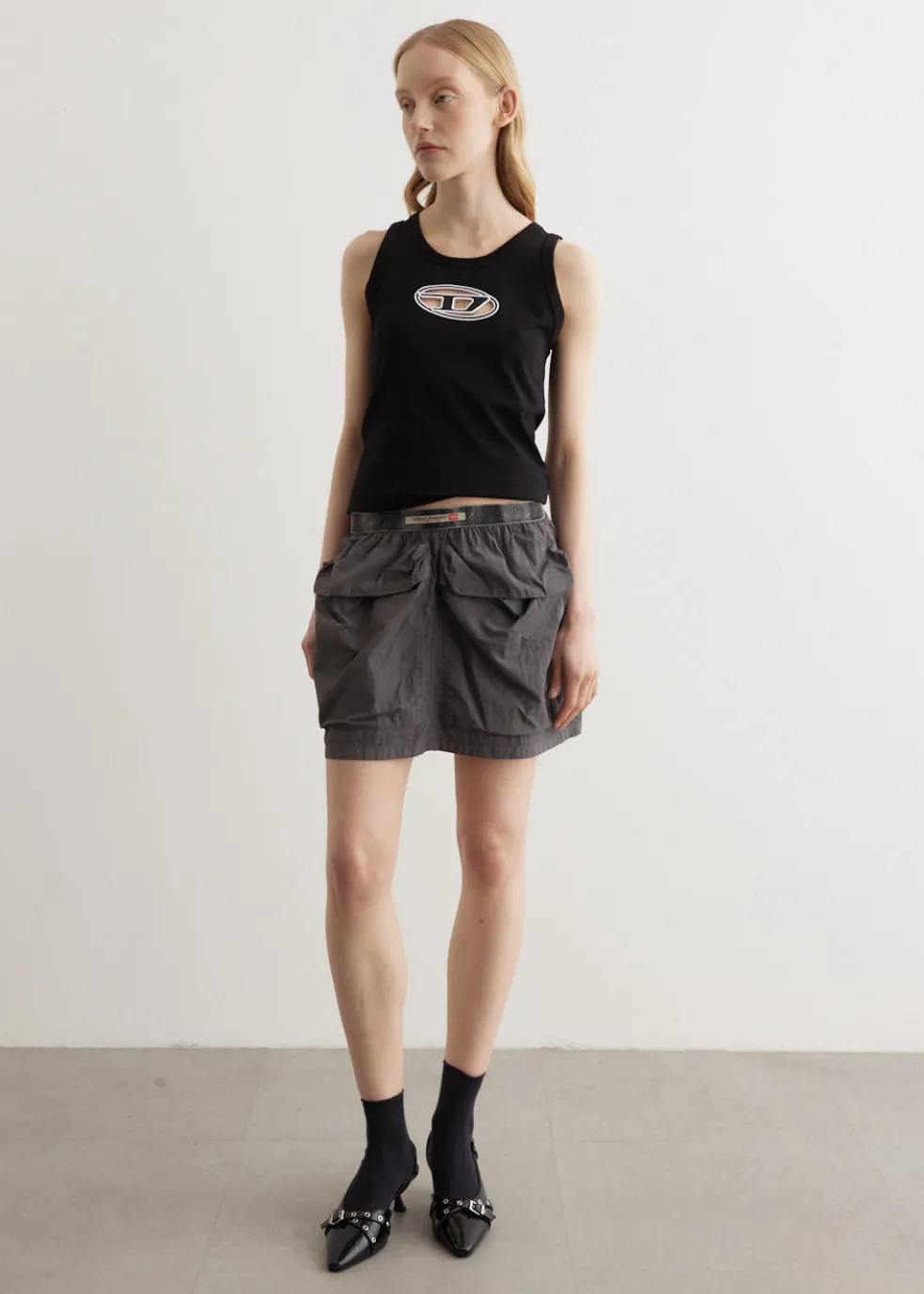O-Misis Gonna Cargo Mini Skirt