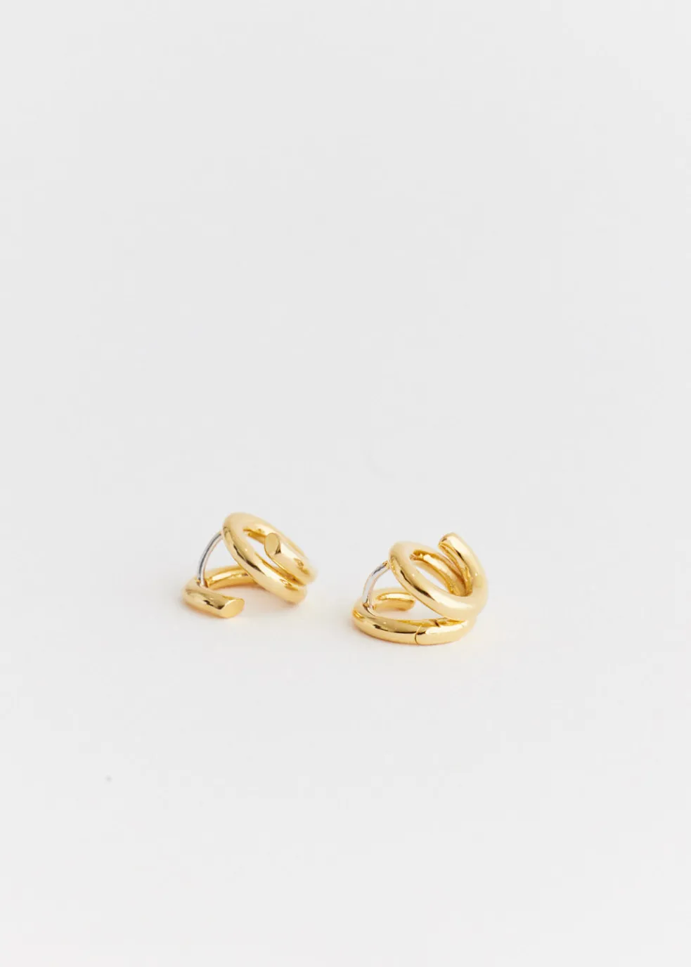 Open Coil Earrings