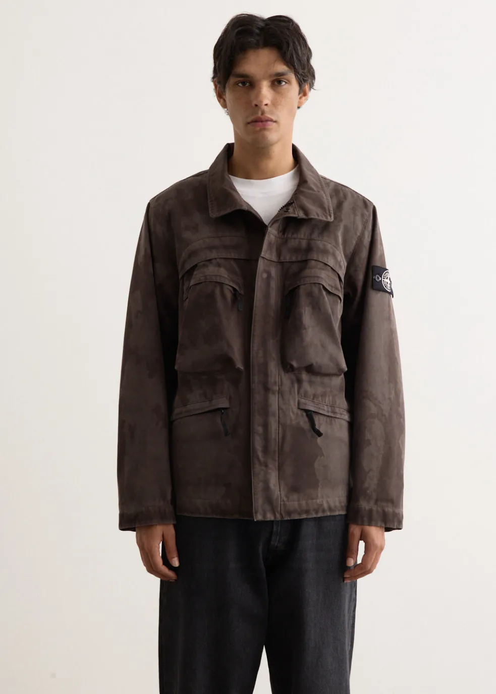 Raso Gommato 3L Laser Camo Field Jacket