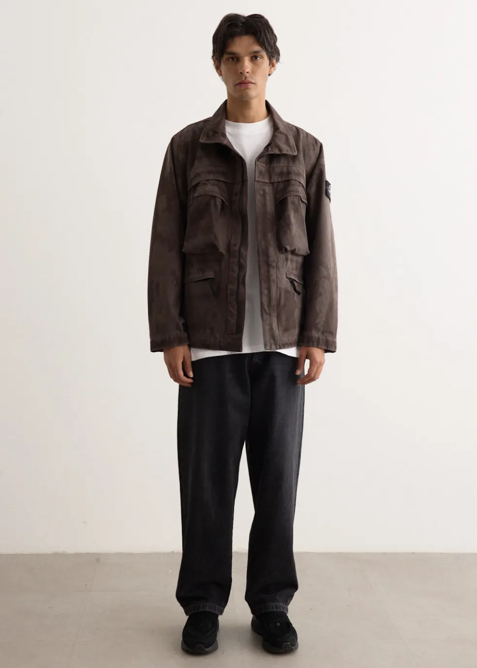 Raso Gommato 3L Laser Camo Field Jacket