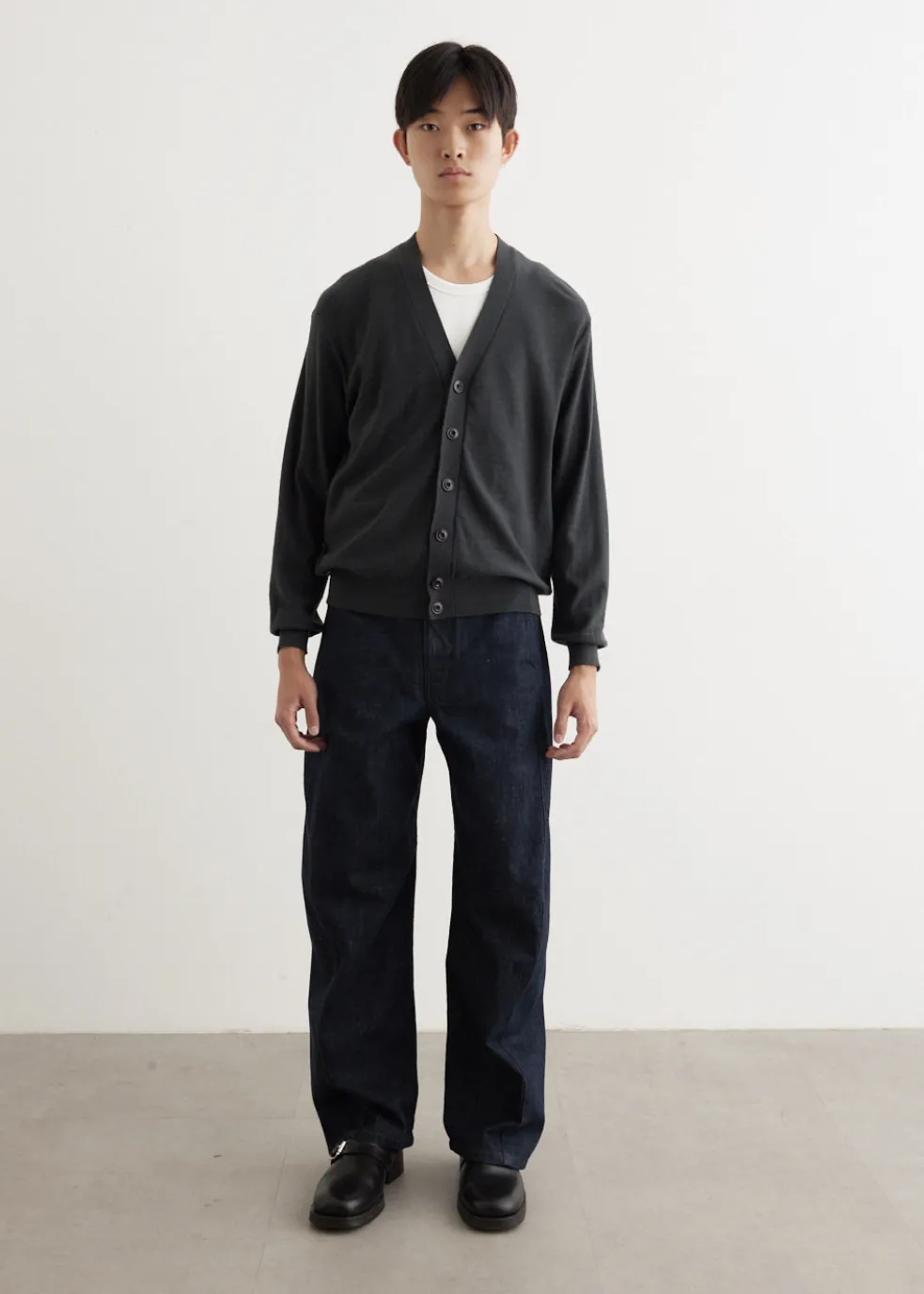 Relaxed Twisted Cardigan