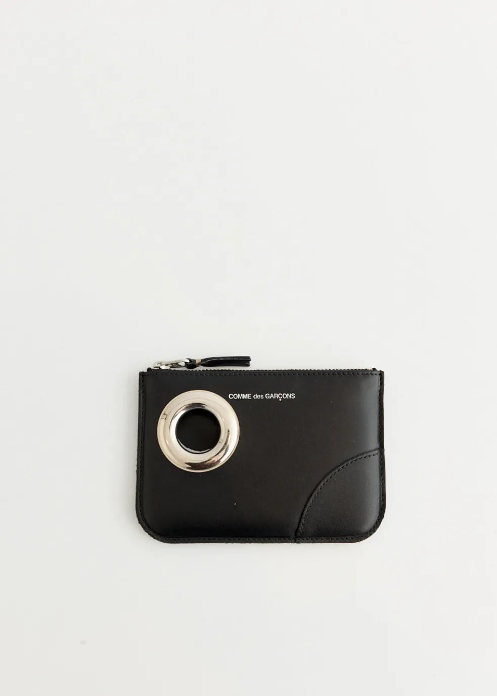 Silver Eyelet Wallet