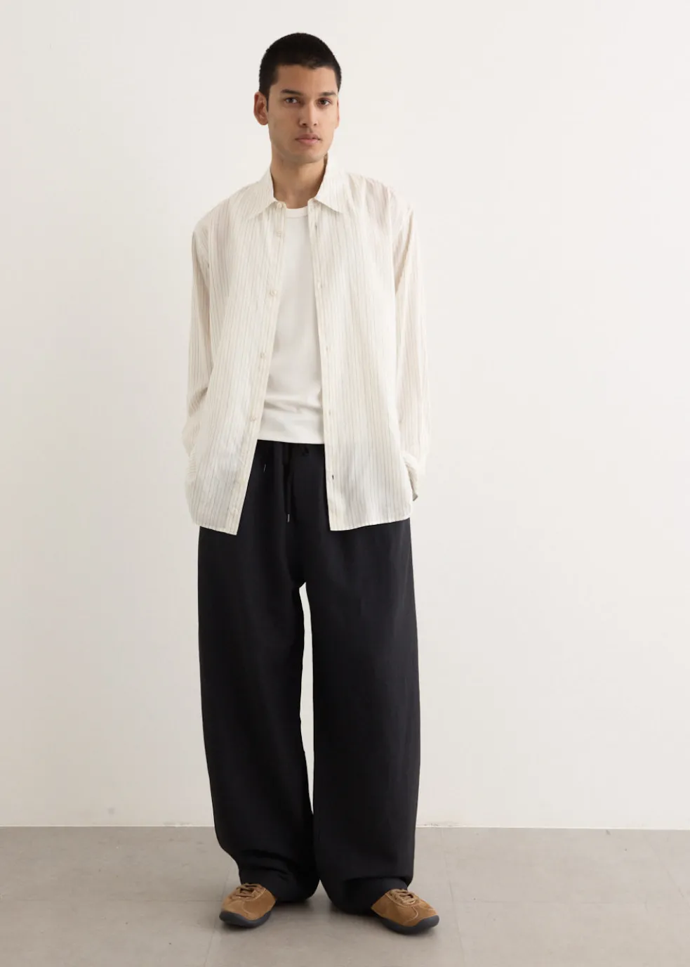 Sonny Linen Wool Drawstring Pant