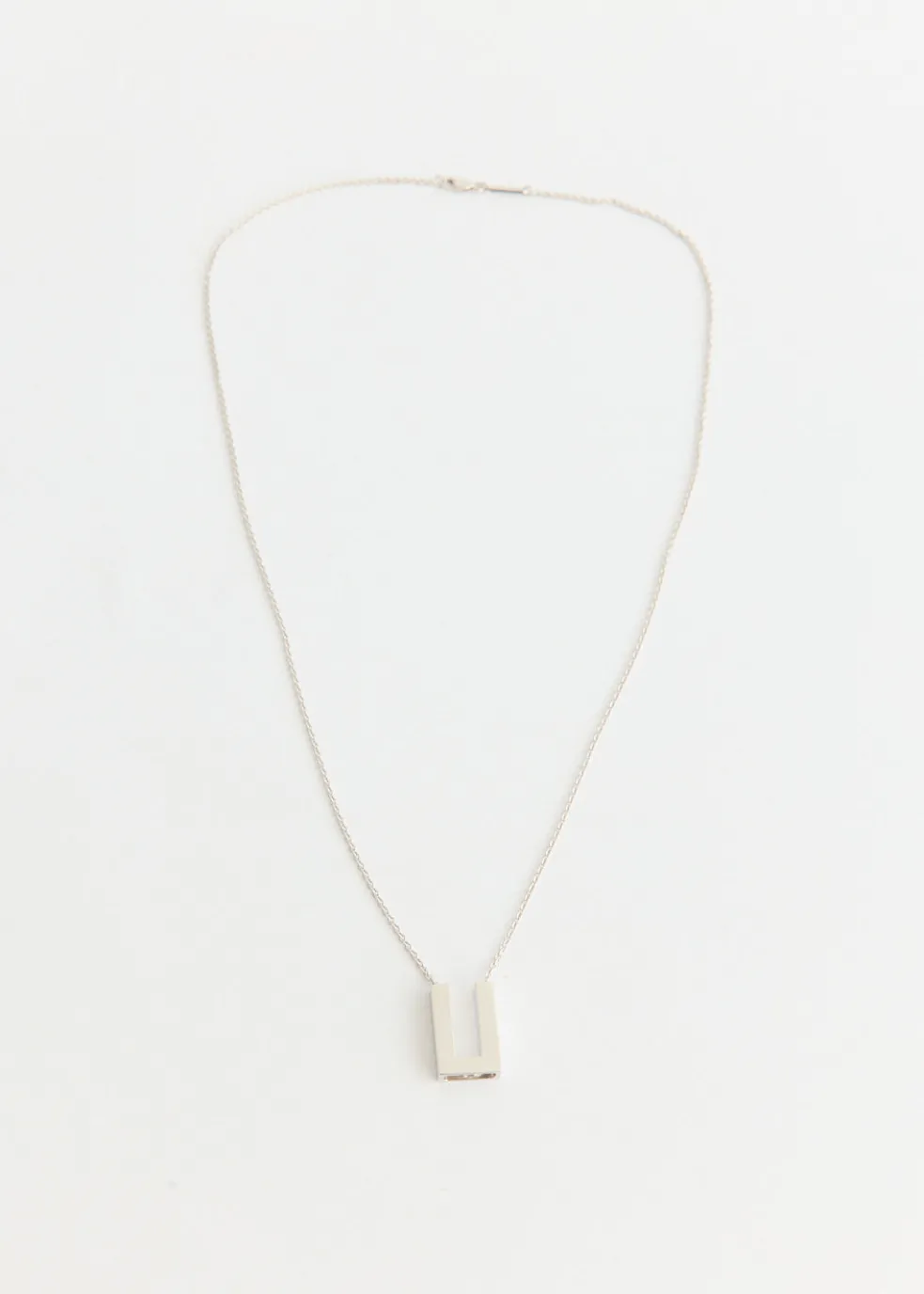 Square Pendant Necklace