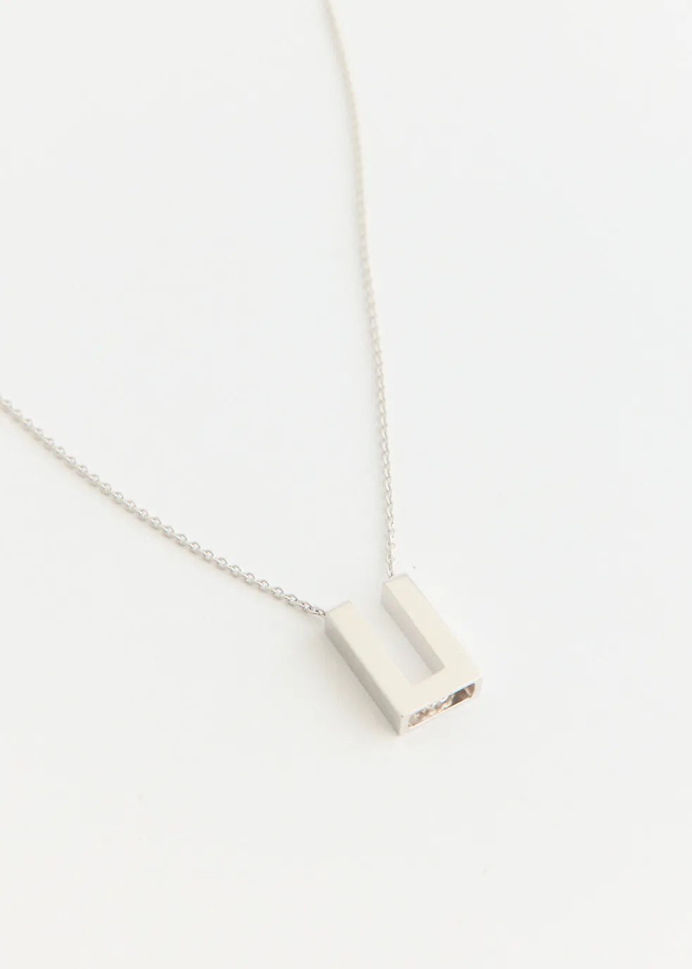 Square Pendant Necklace