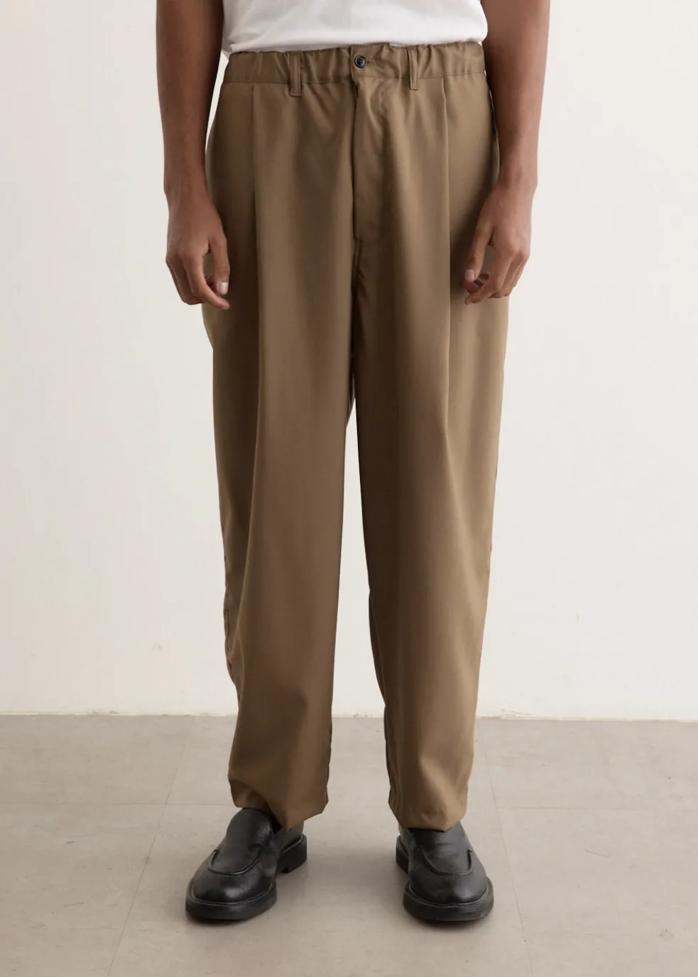 Summer Wool Wide Pants