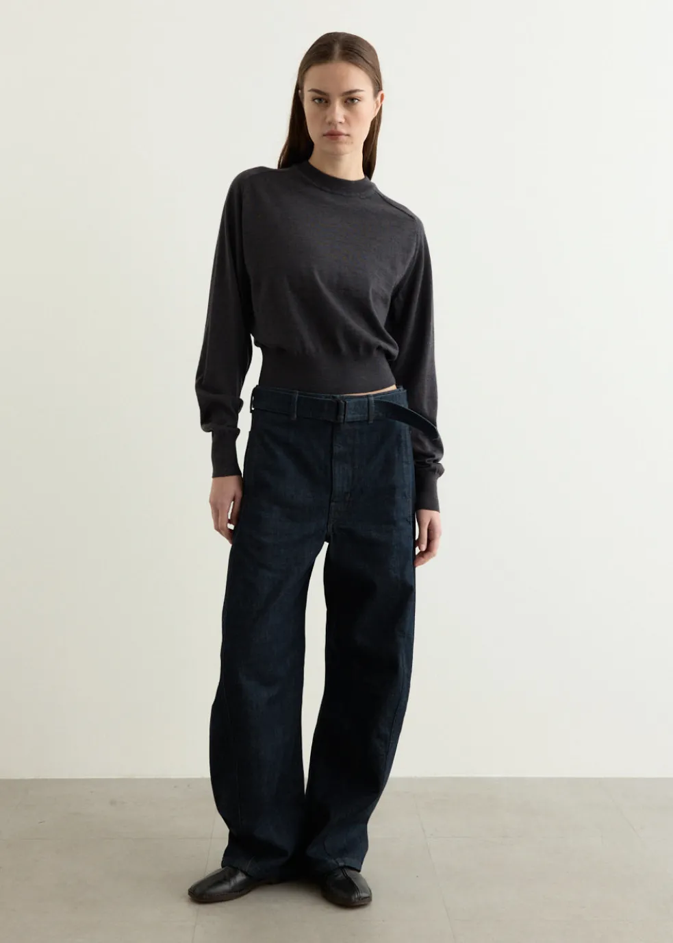 Twisted Belted Pants