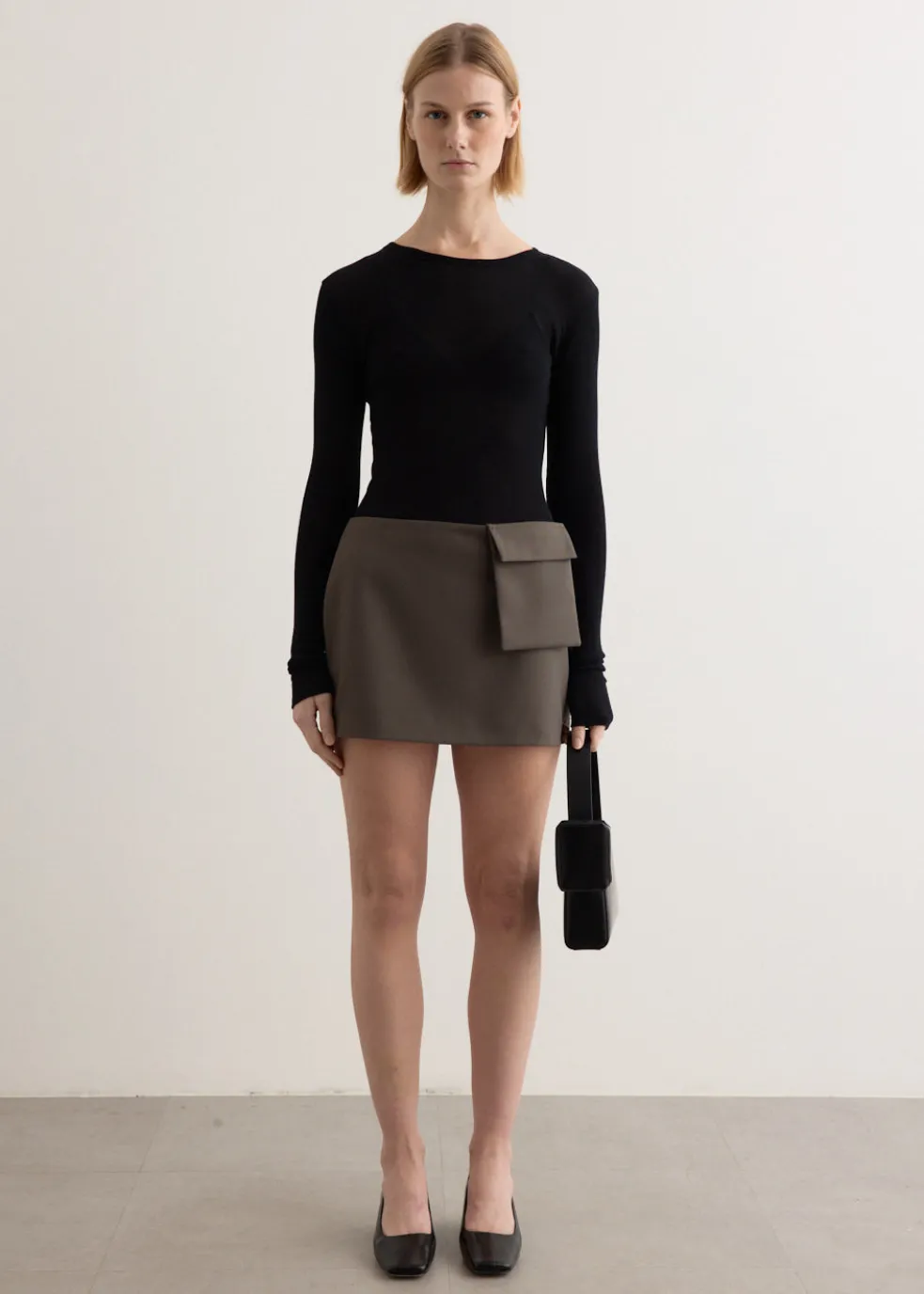 Utility Pocket Mini Skirt
