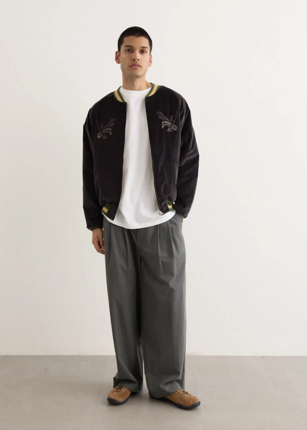 Velveteen Souvenir Jacket (Raven&Skull)