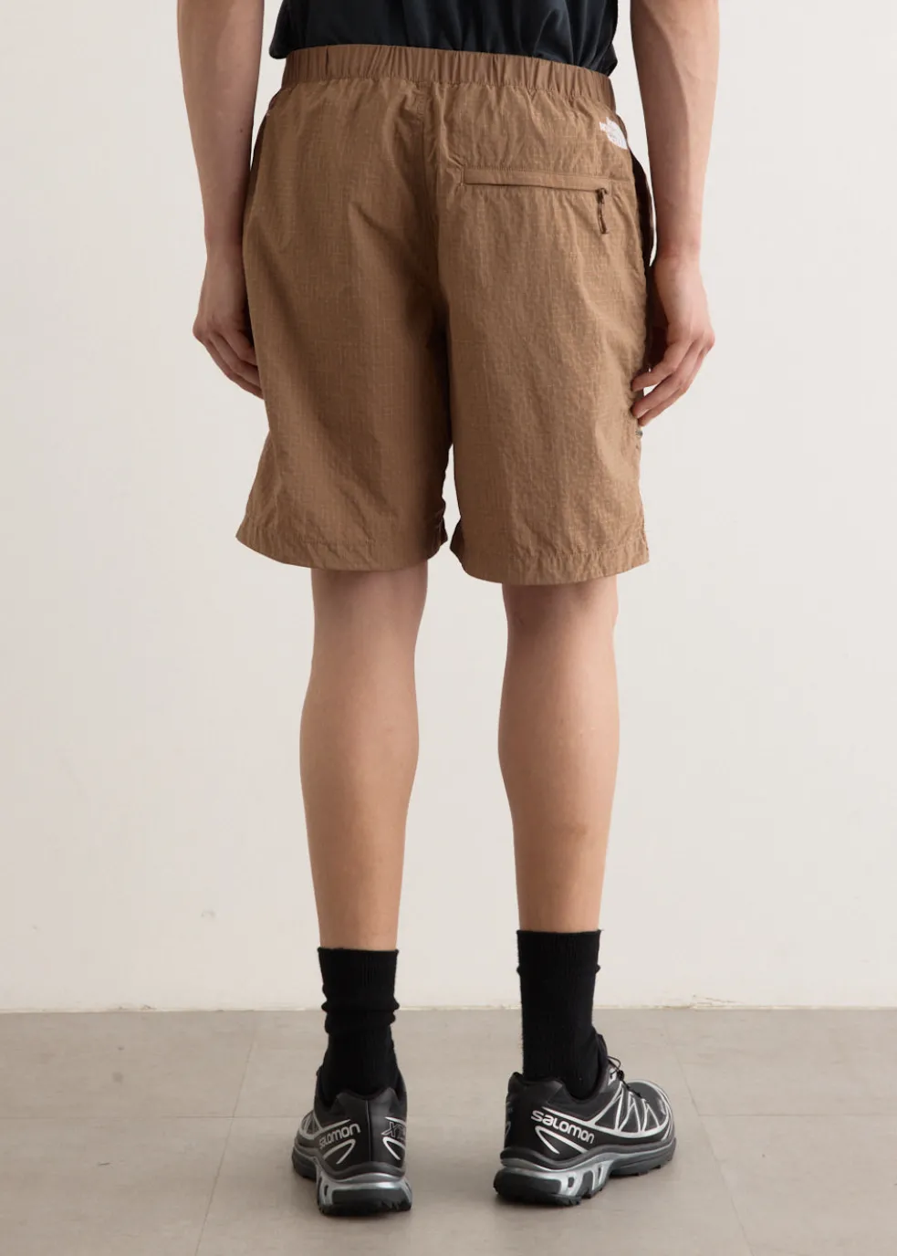 Woven Zipper Shorts